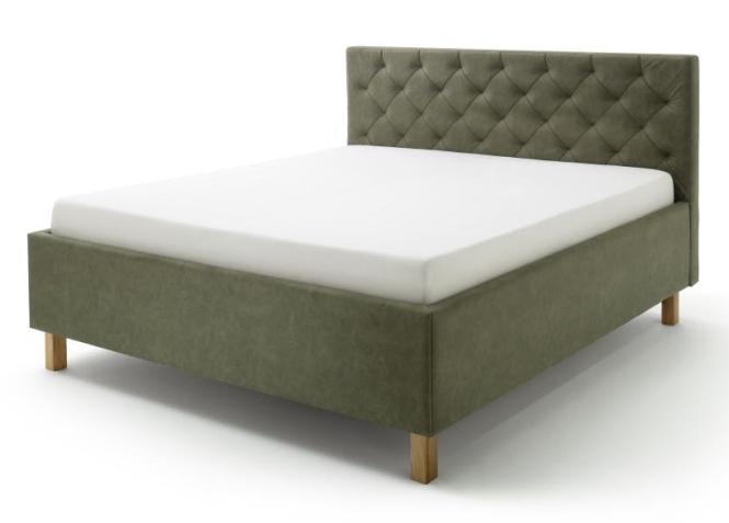 160x200 Polsterbett SAN REMO von Meise Möbel Grün