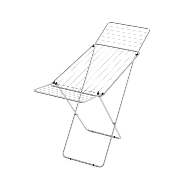 Wäscheständer mit Sliding System 18 m MICHELINO Silber