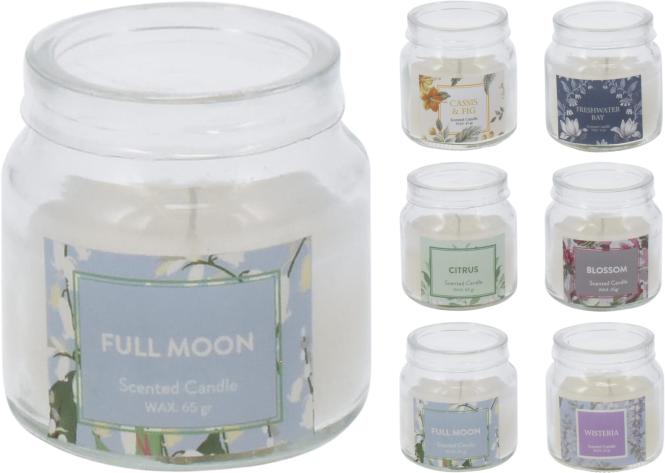 DUFTKERZE im Glas 1 Stück 6 Sorten unsortiert A95000100