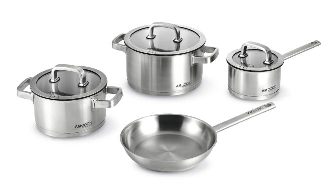 AM Cook Senna Topfset Senna S7 7-tlg. Edelstahl