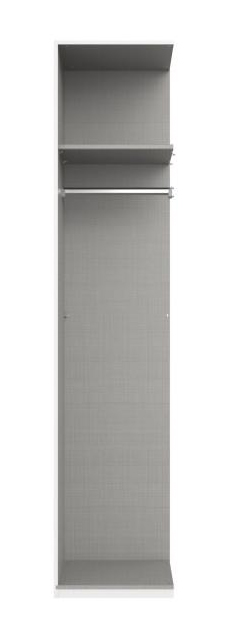 Anbauelement ca. 44 cm breit inkl. 1 Boden und 1 Kleiderstange EASY PLUS von Wimex Artisan Eiche NB