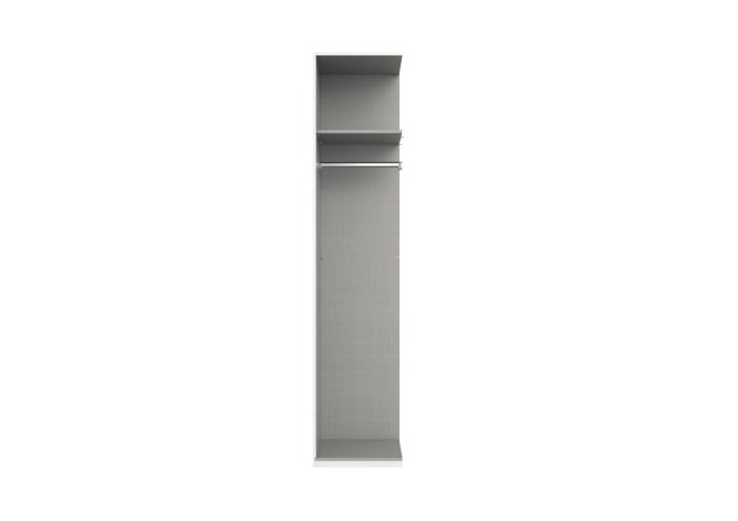Anbauelement ca. 44 cm breit inkl. 1 Boden und 1 Kleiderstange EASY PLUS von Wimex Graphit