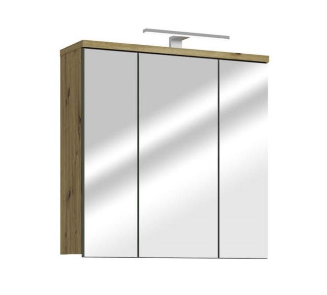 Bad-Spiegelschrank 3-trg Artisan Eiche