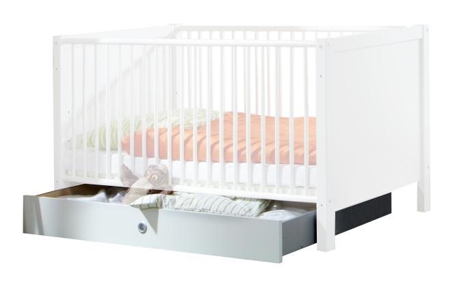 Bettschubkasten für Babybett FILOU von WIMEX weiß
