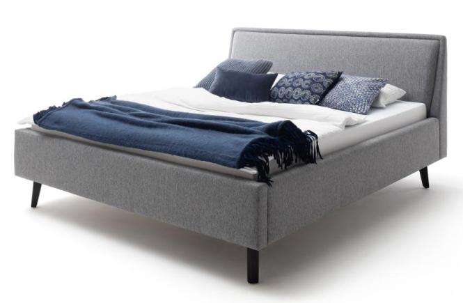 140x200 Polsterbett FRIEDA von Meise Möbel Grau