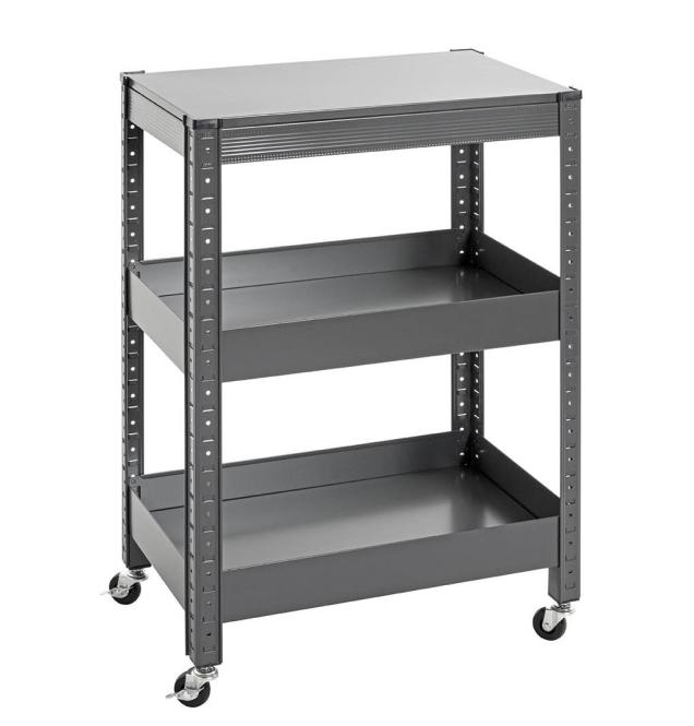 Servierwagen ca. 50x75x32 cm Anthrazit