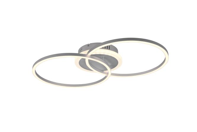 LED-Beleuchtung Deckenleuchte ARRIBO 30W+5 5W 3000K von REALITY Leuchten R62853187 Hellgrau