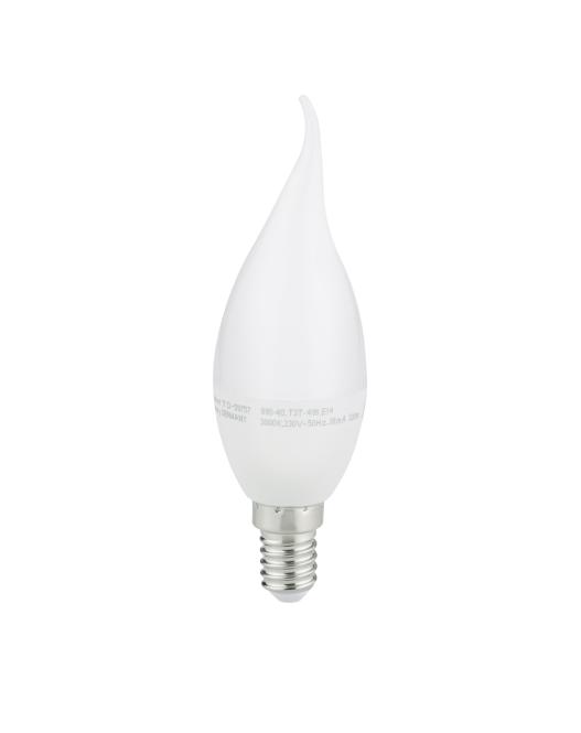 LED-Beleuchtung LM E14 Windstoßkerze von TRIO Leuchten 990-40 Weiß