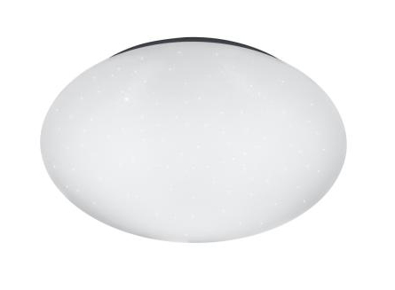 LED Deckenleuchte PUTZ Starlight Effekt weiß von REALITY Leuchten R62681201 Schwarz / Weiß