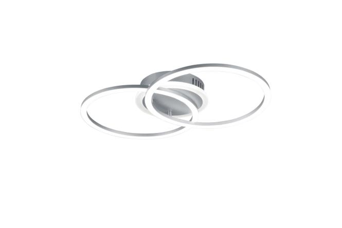 LED-Deckenleuchte VENIDA 25W 3000K von REALITY Leuchten R62783187 Hellgrau