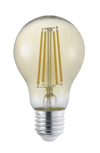 LED-Glas-Filament-LM E27 AGL von TRIO Leuchten 987-6700 Hellbraun
