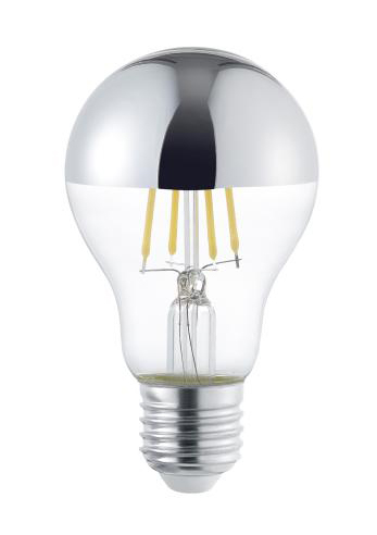 LED-Leuchtmittel E27 Spiegelkopflampe von TRIO Leuchten 987-410 Hellgrau