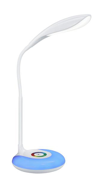 LED-Tischleuchte KRAIT 3 5W von REALITY Leuchten R52781201 Weiß / Blau