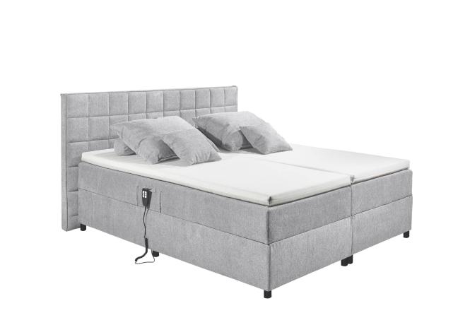 Polsterbett Martyn 180 x 200 Hellgrau