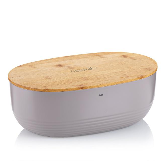 NAMUR Brotkasten opalgrau ca. 37,5 x 23 cm von Kela 12062