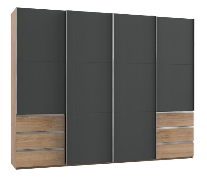 Schwebetürenschrank 3m inkl. Syncro-Technik LEVEL36 A