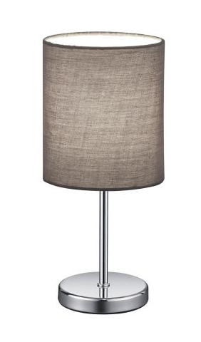 Tischleuchte JERRY 1xE14 ohne Leuchtmittel von REALITY Leuchten R50491011 Grau