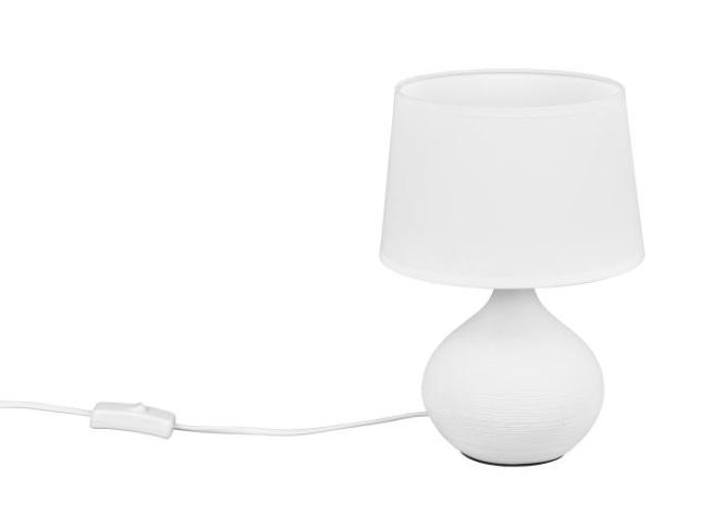 Tischleuchte MARTIN in weiß von REALITY Leuchten R50371001 Weiß