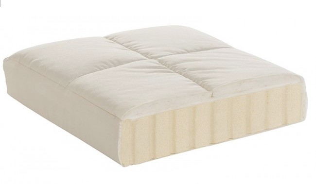 Matratzentopper LUNA Baumwoll-Satin von Prolana 80 x 200 cm