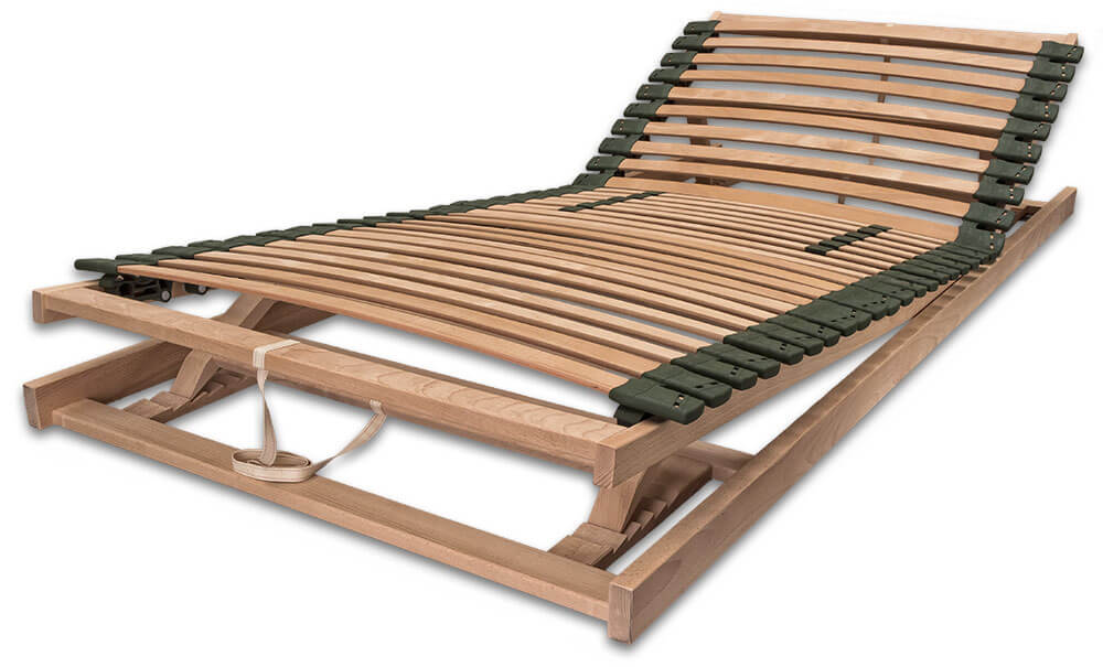 Medio Lattenrost mit Rücken und Fußhochstellung 80x210 von Baumberger