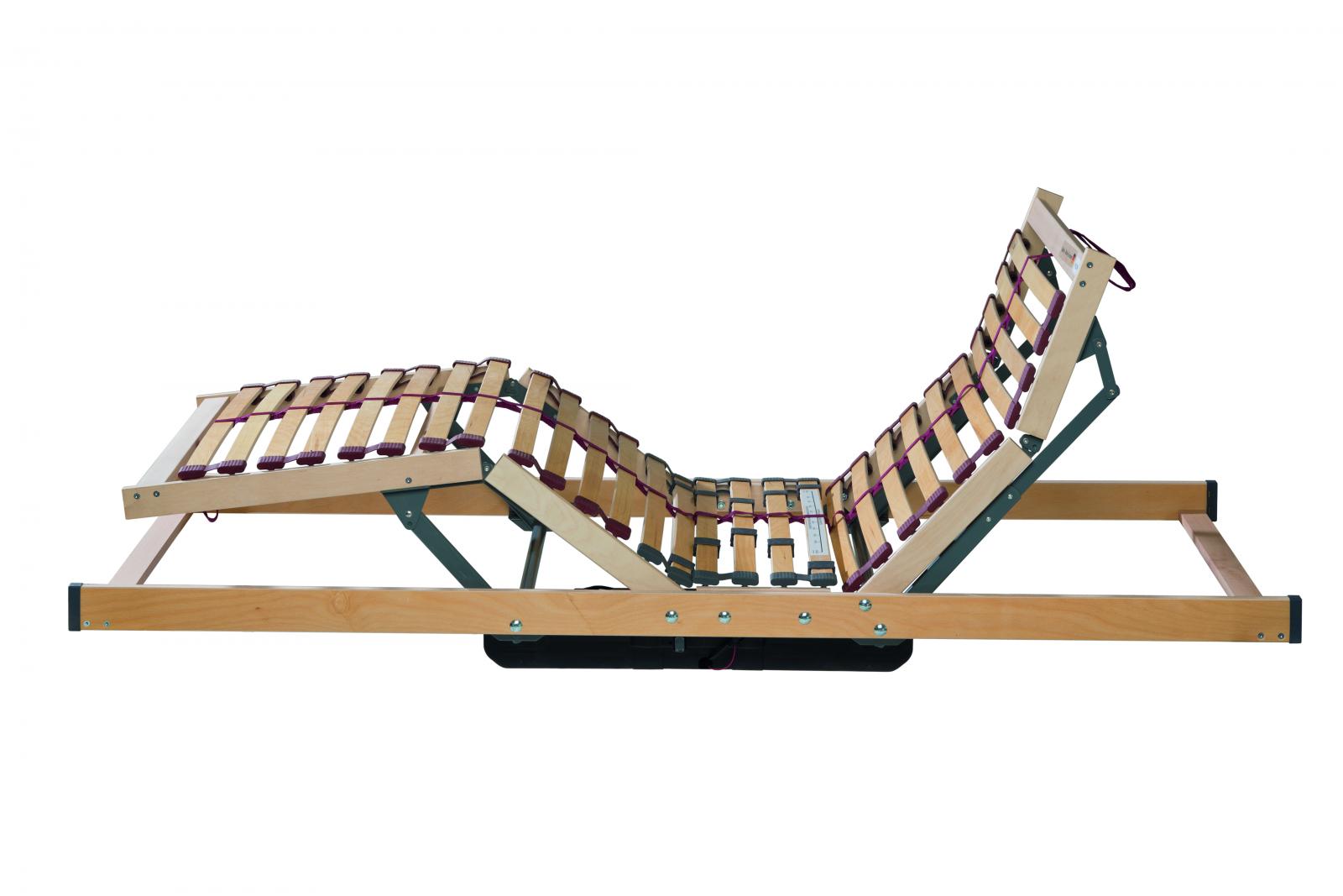 Lattenrost Bioflex 140 x 200 cm Motor-Sitz-Rahmen von Lonsberg