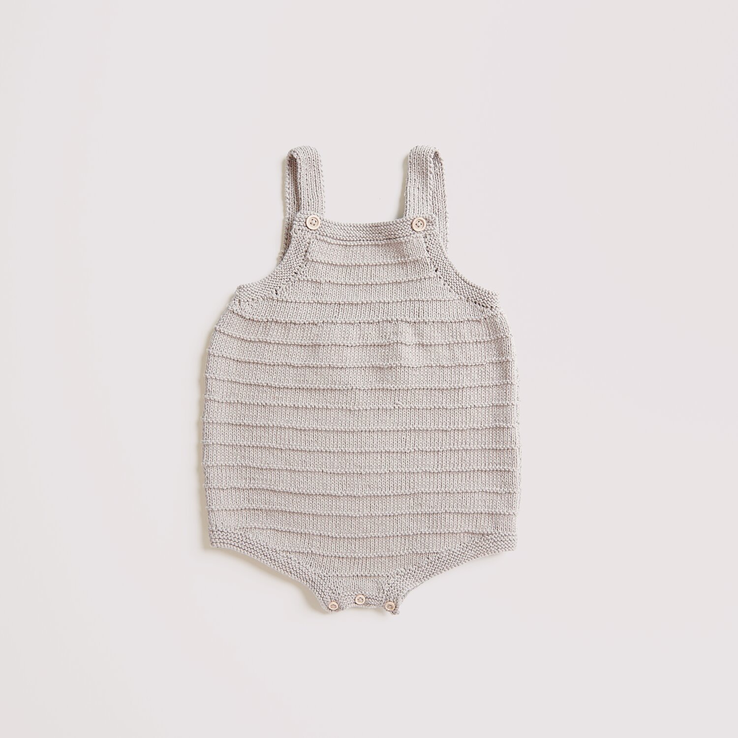 Strickset Strampler Modell 12 aus Baby Nr. 39 Uni