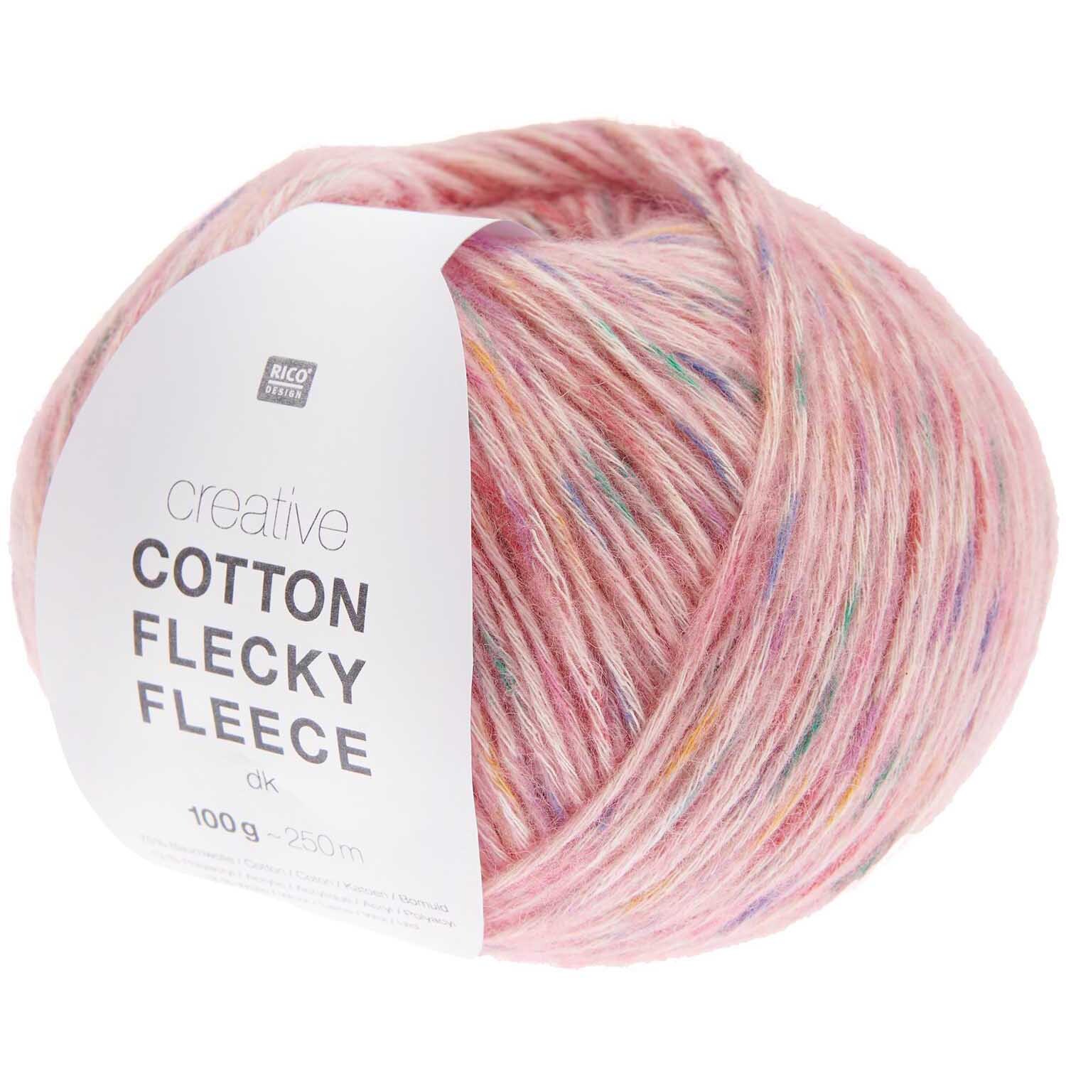 Rico Design Creative Cotton Flecky Fleece dk Candy