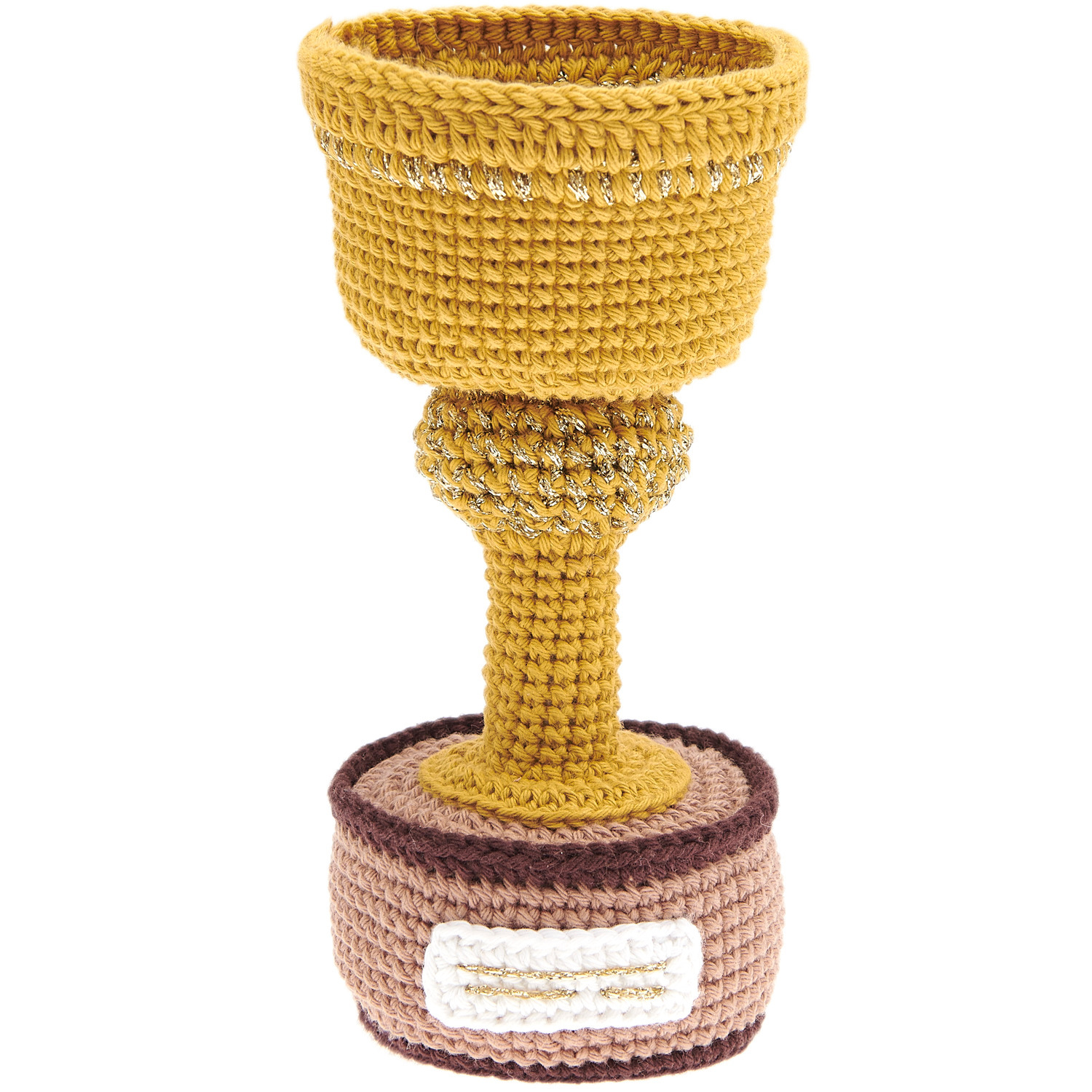 Rico Design Ricorumi Häkelset Pokal Gold Gold