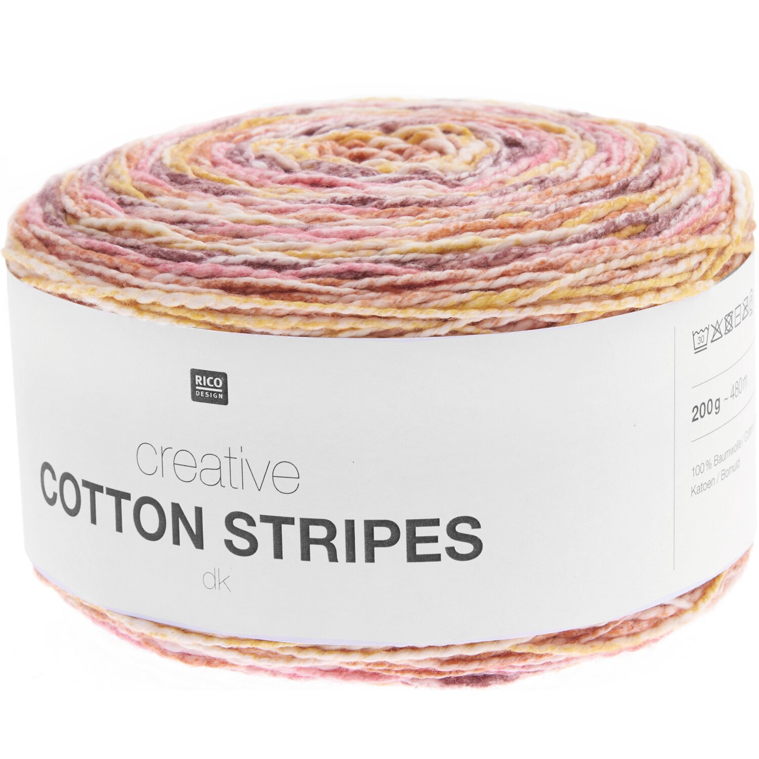 Rico Design Creative Cotton Stripes dk Candy