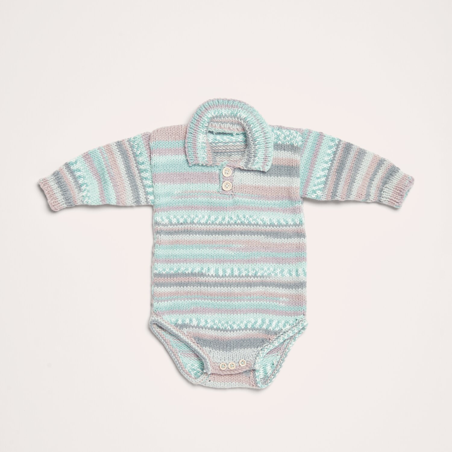 Strickset Strampler Modell 14 aus Baby Nr. 38