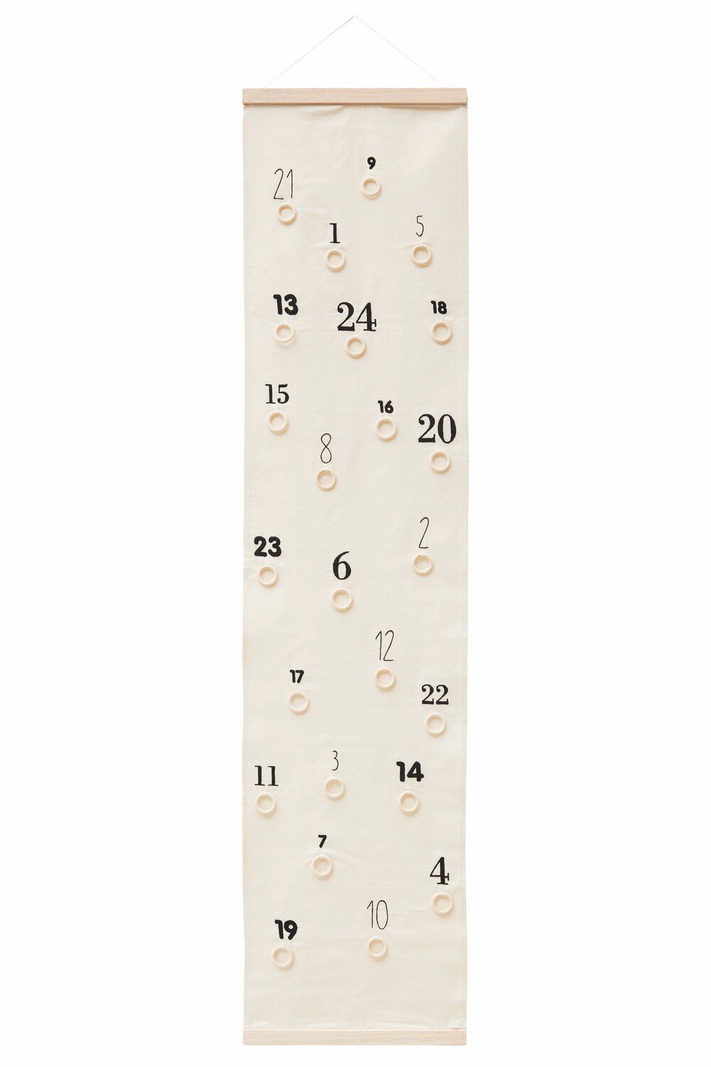 Rico Design Stickpackung Adventskalender Zahlen vorgezeichnet