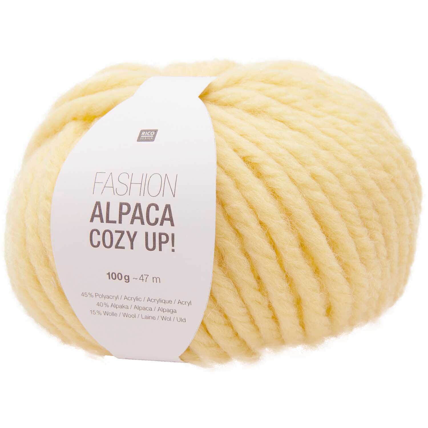 Rico Design Fashion Alpaca Cozy Up! Vanille