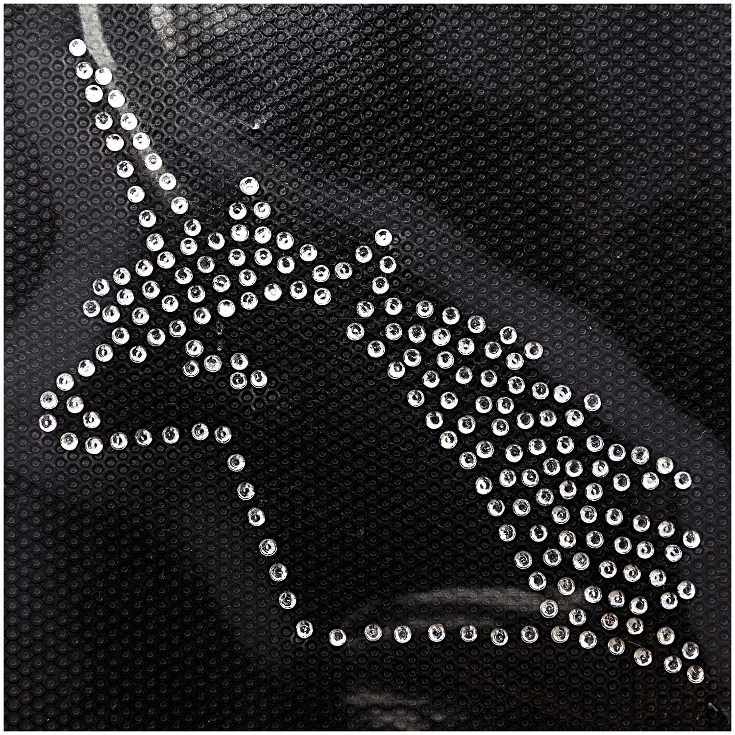 Rico Design Bügelmotiv Einhorn 60x65mm Strass
