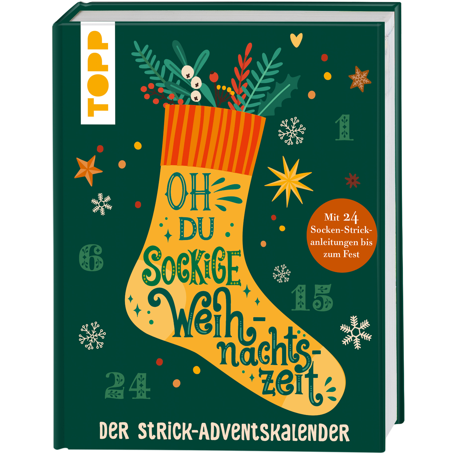 TOPP Oh du sockige Weihnachtszeit - Adventskalender deutsch