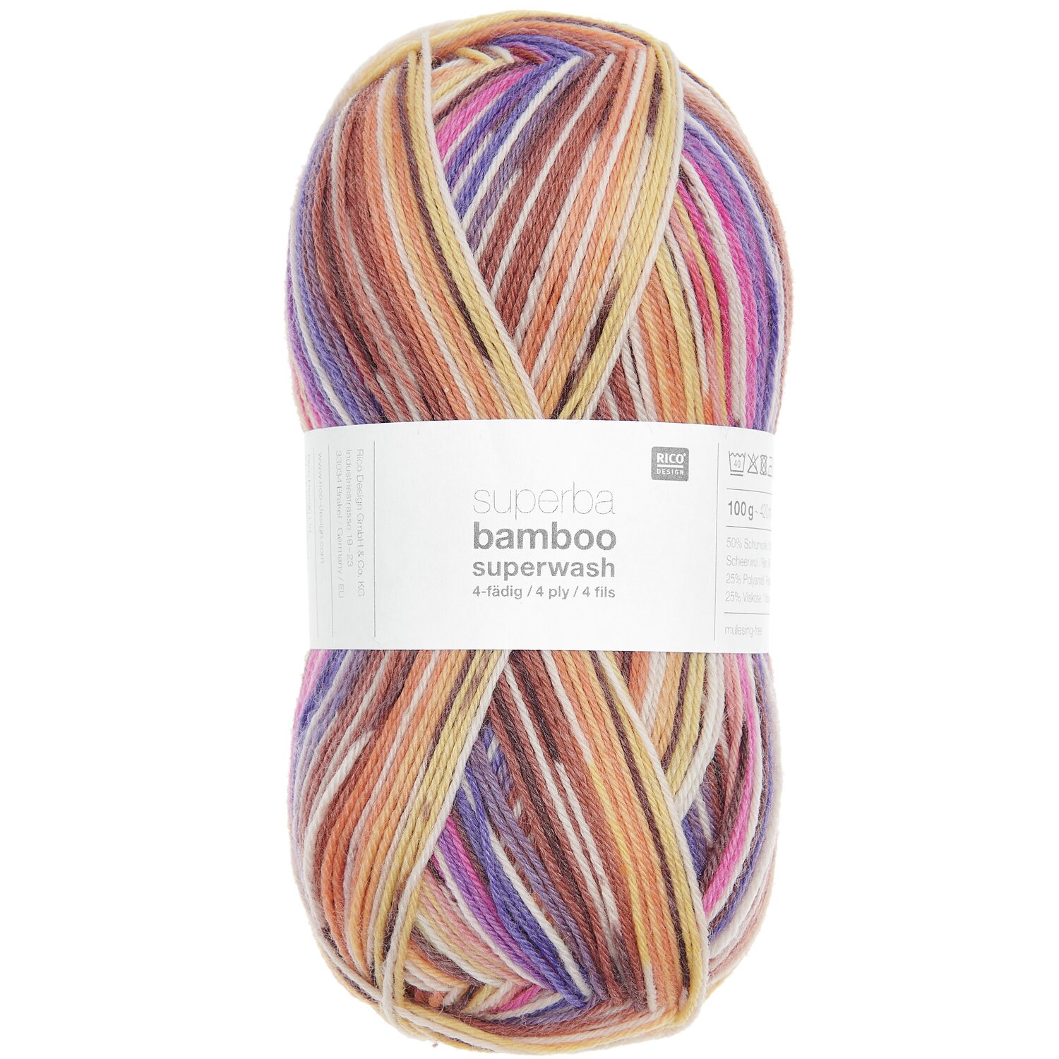 Rico Design Superba Bamboo superwash Candy