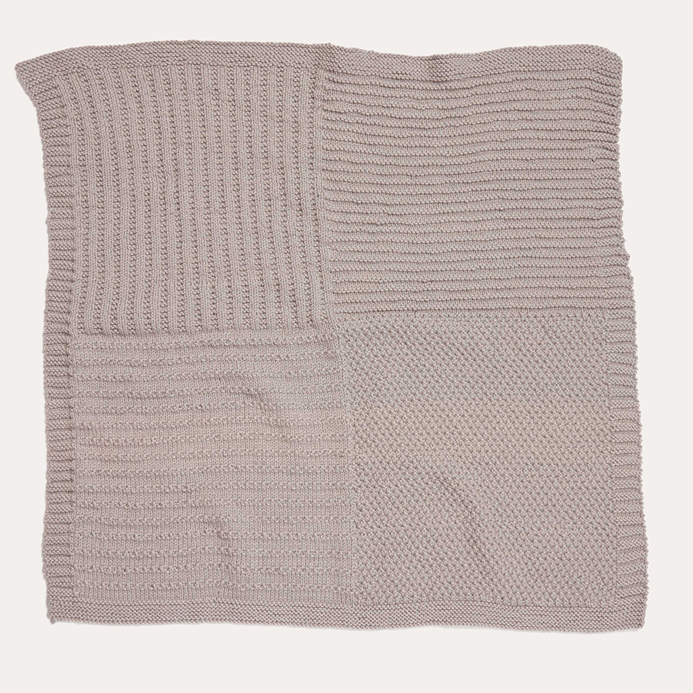 Strickset Decke Modell 11 aus Baby Nr. 38