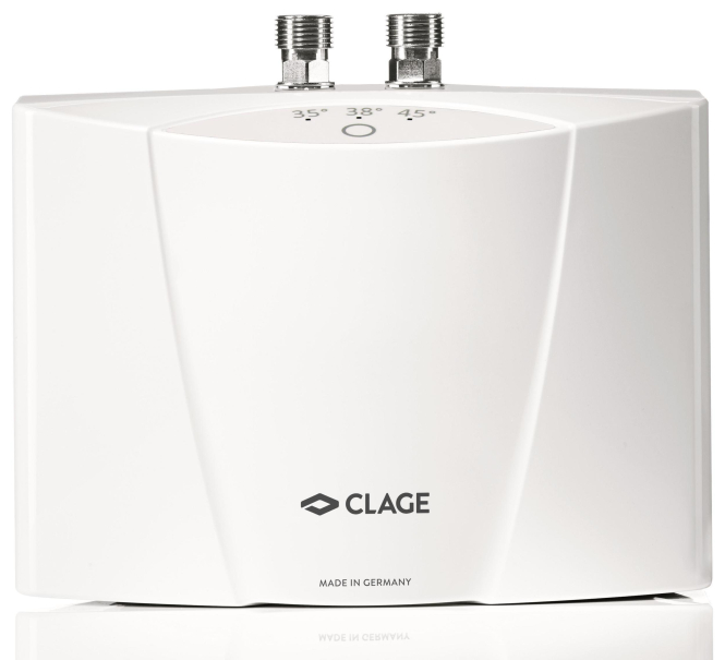 CLAGE Durchlauferhitzer druckfest MCX 3 3,5KW 230V elektronisch EEF. A 15003