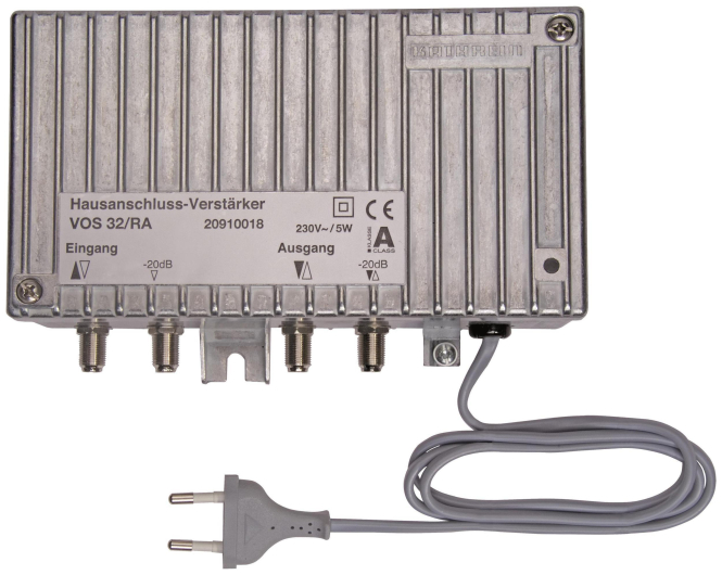 KATH Hausanschluss- VOS 32/RA-1G verstärker,5-65/85-1006MHz,Rückkanal a/p