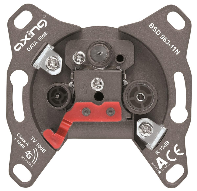AXING Enddose BSD 963-11N Multimedia 3Loch 5-1006MHz 10dB Kl.A+