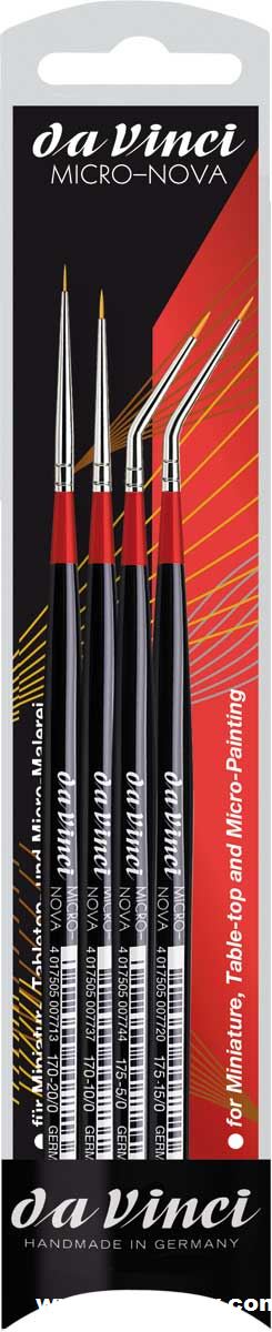da Vinci Pinsel daVinci Micro-Nova Set