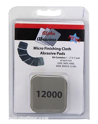 Albion Micro Finishing Schleiftuch-Pads Set