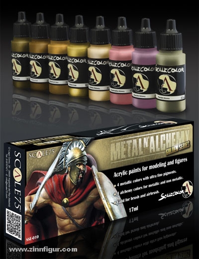 Scale 75 Metallic-Farbset 'Metal n' Alchemy' Gold