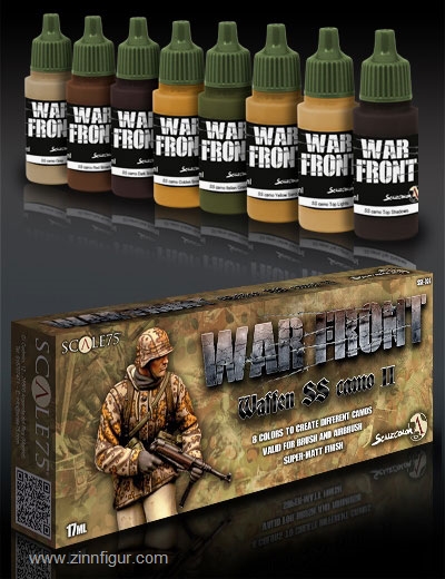 Scale 75 Waffen SS Tarnfarben Set 2 'War Front'