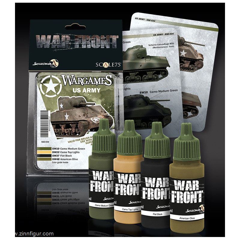 Scale 75 Wargames-Farbset - US Army WK2