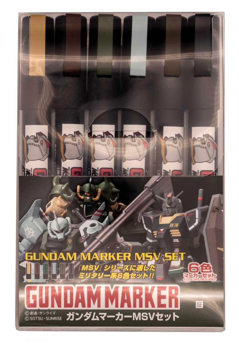 Gunze Sangyo - Mr. Hobby Gundam Marker MSV Set