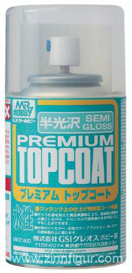 Gunze Sangyo - Mr. Hobby Mr.Hobby Premium Top Coat - Seidenmatt