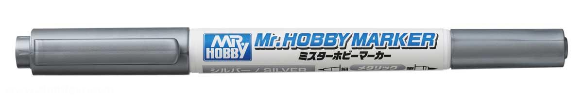 Gunze Sangyo - Mr. Hobby Mr. Hobby Marker Silver