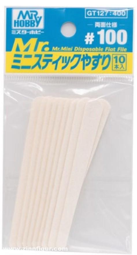 Gunze Sangyo - Mr. Hobby Mr. Mini Einweg-Flachfeile #100