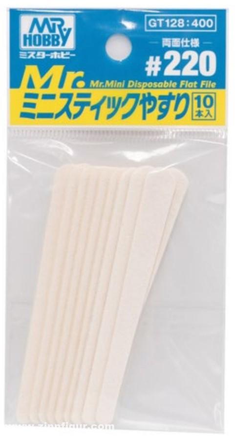 Gunze Sangyo - Mr. Hobby Mr. Mini Einweg-Flachfeile #220