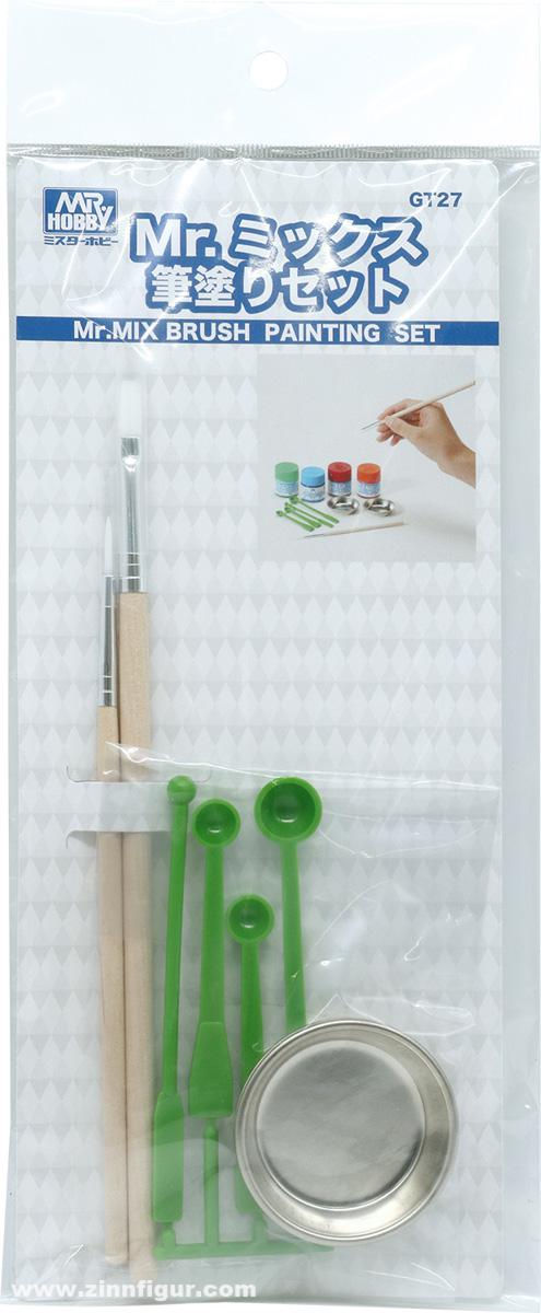 Gunze Sangyo - Mr. Hobby Mr. Mix Brush Painting Set
